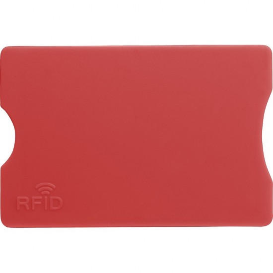 Картхолдер, захист RFID червоний - V9878-05
