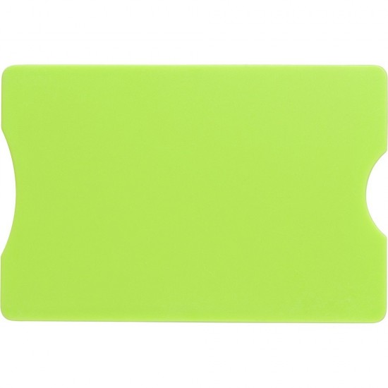 Картхолдер пластиковий антизлодій RFID Voyager світло-зелений - V9878-10