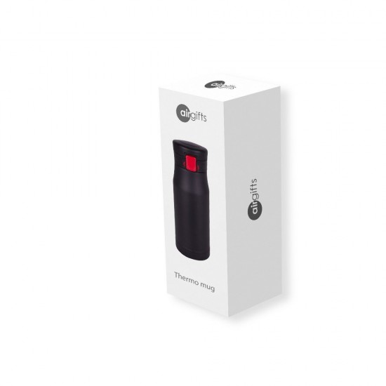 Термопляшка 550 мл сталева Voyager Air Gifts Angela, вакуумна червоний - V9925-05