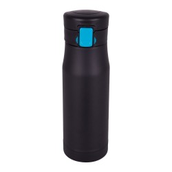 Термопляшка 550 мл сталева Voyager Air Gifts Angela, вакуумна синій - V9925-11