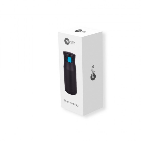 Термопляшка 550 мл сталева Voyager Air Gifts Angela, вакуумна синій - V9925-11