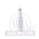 Пляшка для води спортивна 750 мл для сублімації білий - V9932-02