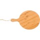Дошка кухонна бамбукова кругла коричневий - V9956-16