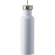 Пляшка для води 700 ml нержавіюча сталь з ручкою білий - V9974-02