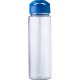 Пляшка спортивна 750 мл, виготовлена з RPET, кришка зі складною соломинкою синій - V9978-11