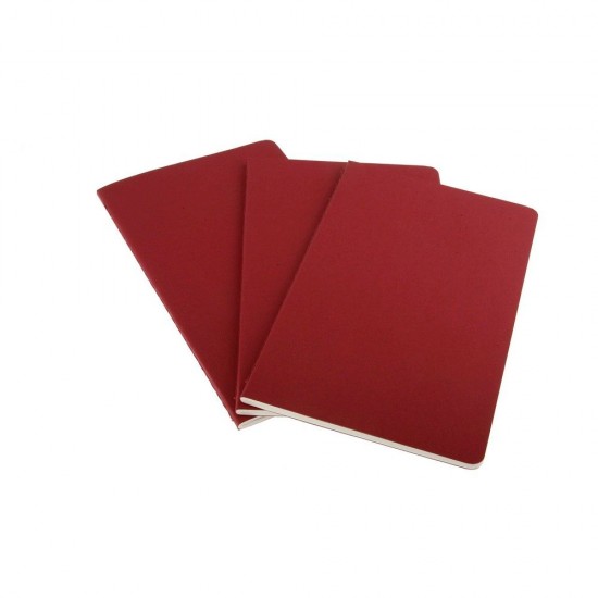 Блокнот в лінію А5 Voyager Moleskine Cahier Journal, м'яка обкладинка червоний - VM022-05