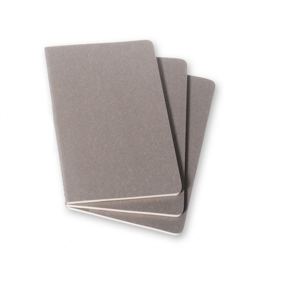 Блокнот в лінію А5 Voyager Moleskine Cahier Journal, м'яка обкладинка сірий - VM022-19