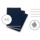 Блокнот в лінію А6 Voyager Moleskine Cahier Journal, м'яка обкладинка синій - VM023-11 Блокнот в лінію А6 Voyager Moleskine Cahier Journal, м'яка обкладинка синій - VM023-11
