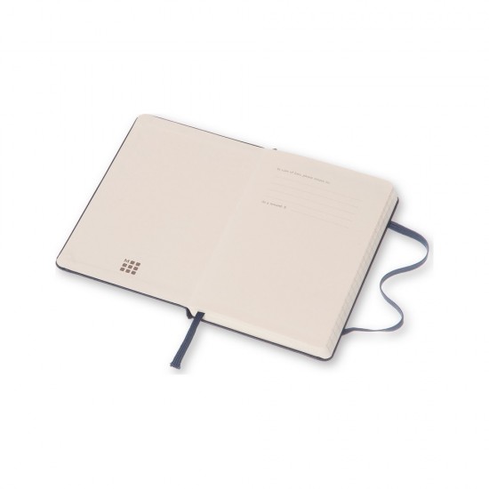 Блокнот в лінію А6 Voyager Moleskine, тверда обкладинка темно-синій - VM201-27 Блокнот в лінію А6 Voyager Moleskine, тверда обкладинка темно-синій - VM201-27