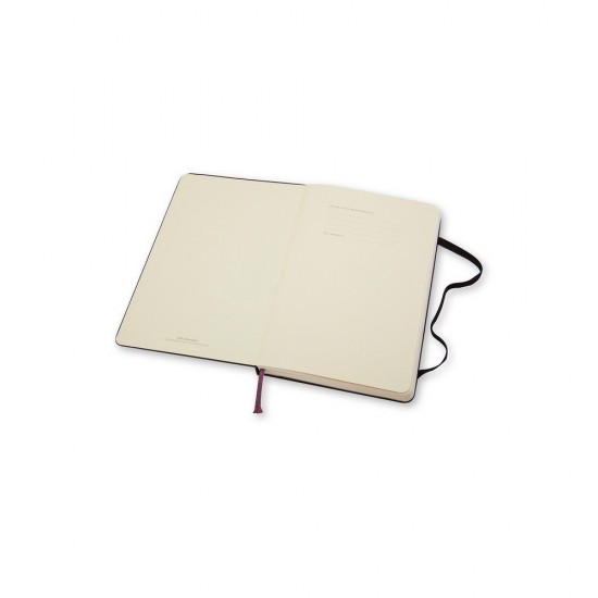 Блокнот без лініювання А6 Voyager Moleskine, тверда обкладинка чорний - VM202-03