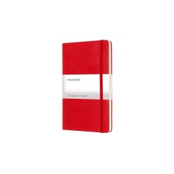 Блокнот в лінію А5 Voyager Moleskine, тверда обкладинка червоний - VM301-05