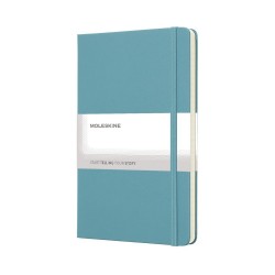 Блокнот в лінію А5 Voyager Moleskine, тверда обкладинка бірюзовий - VM301-29