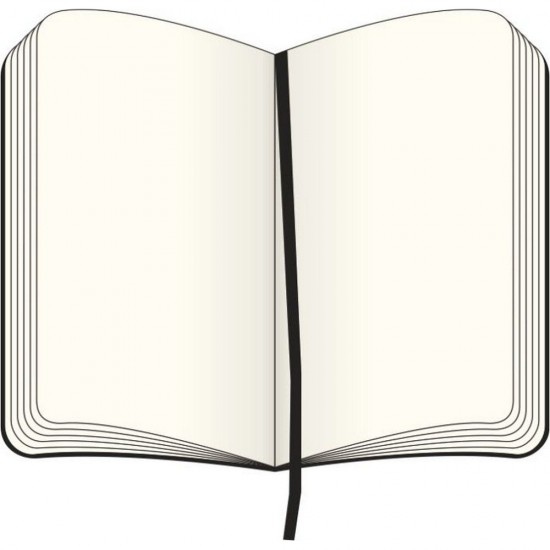 Блокнот без лініювання А5 Voyager Moleskine, тверда обкладинка чорний - VM302-03