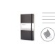 Блокнот в лінію А5 Voyager Moleskine, тверда обкладинка чорний - VM303-03 Блокнот в лінію А5 Voyager Moleskine, тверда обкладинка чорний - VM303-03