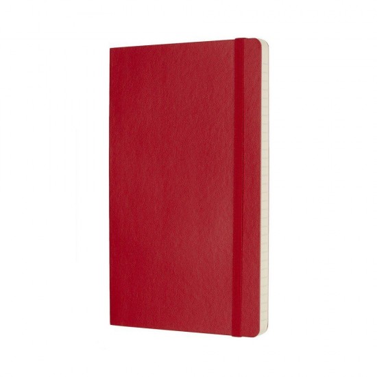 Блокнот в лінію А5 Voyager Moleskine, тверда обкладинка червоний - VM303-05