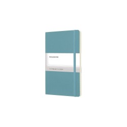 Блокнот в лінію А5 Voyager Moleskine, тверда обкладинка бірюзовий - VM303-29
