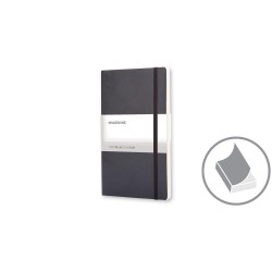 Блокнот без лініювання А5 Voyager Moleskine, м'яка обкладинка чорний - VM306-03