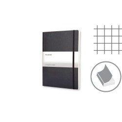 Блокнот в клітинку В5 Voyager Moleskine, м'яка обкладинка чорний - VM403-03