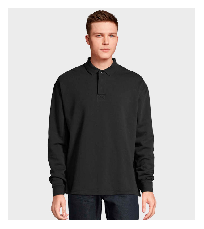 Світшот HERITAGE з матеріалу зі складом 50% перероблена бавовна та 50% бавовна має сертифікат GRS