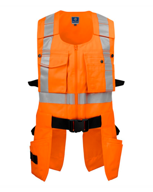 Жилет сигнальний  зі світловідбивальними деталями