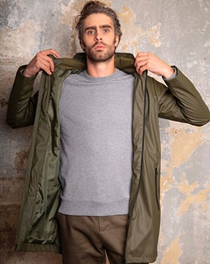 Куртка чоловіча – кольору хакі