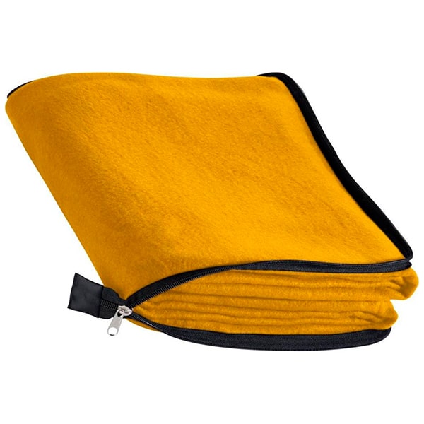 Плед - подушка 2 в 1 RADCLIFF жовтий - 277508