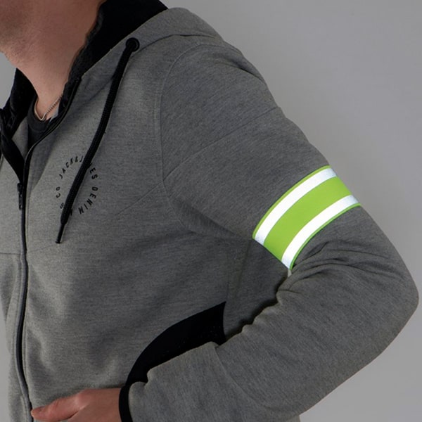 Світловідбиваюча пов'язка на плече жовтий - 9046808